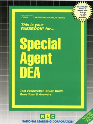 cover image of Special Agent DEA